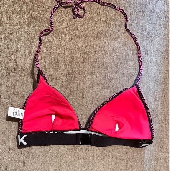 SUNDEK Bikini Leopard Print Bikini Top - Picture 3 of 3